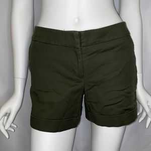 Army green dress shorts